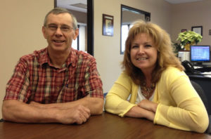 Ron Klossner and Cindy Kolb